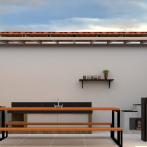 Render final - área gourmet 1